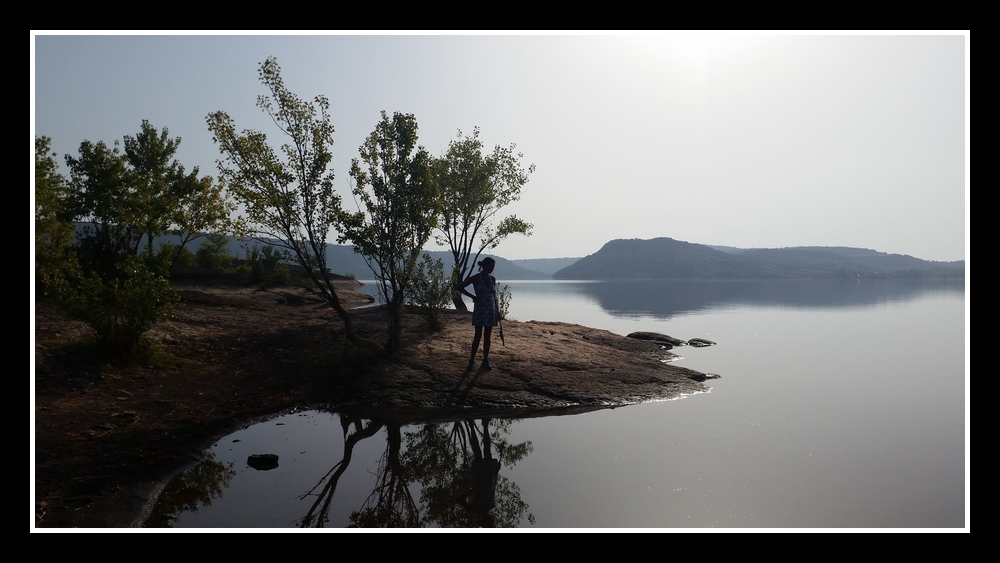 Photo du lac de Salagou dans l'hérault 34 